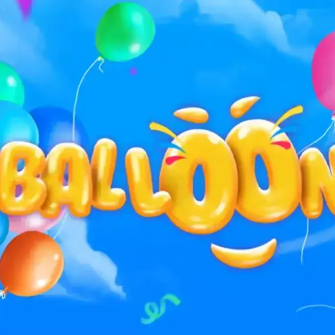 Balloon App Chile — globos coloridos con el logo del juego